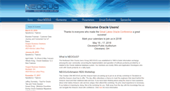 Desktop Screenshot of neooug.org
